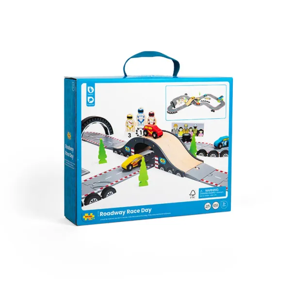 Bigjigs Rail Roadway Race Day