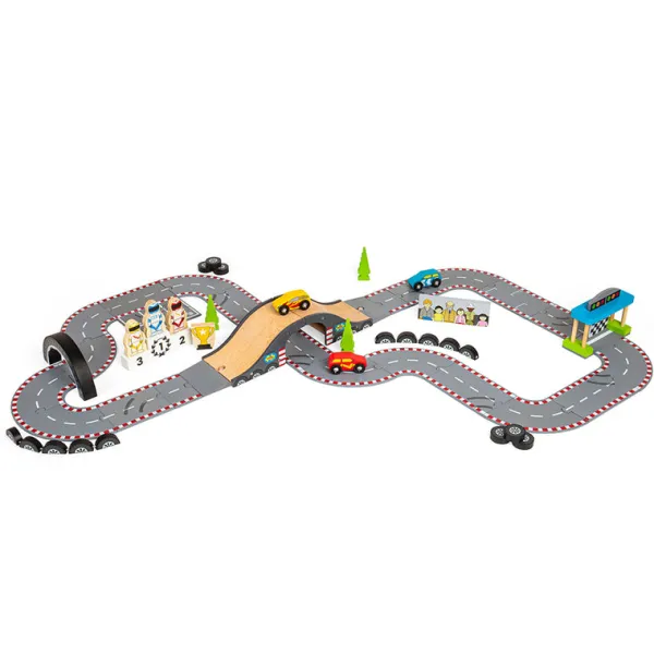 Bigjigs Rail Roadway Race Day