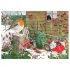 House of Puzzles Robin Redbreast - 1000 Piece Jigsaw Puzzle