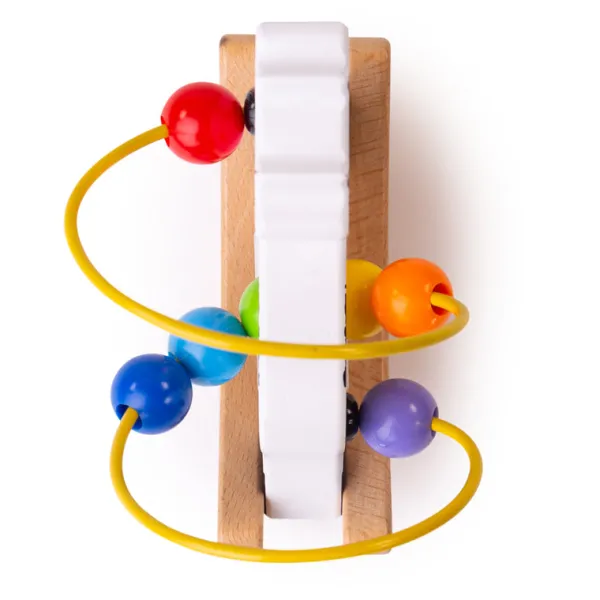 Bigjigs Baby Rocking Cow Bead Frame