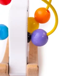 Bigjigs Baby Rocking Cow Bead Frame