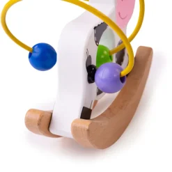Bigjigs Baby Rocking Cow Bead Frame