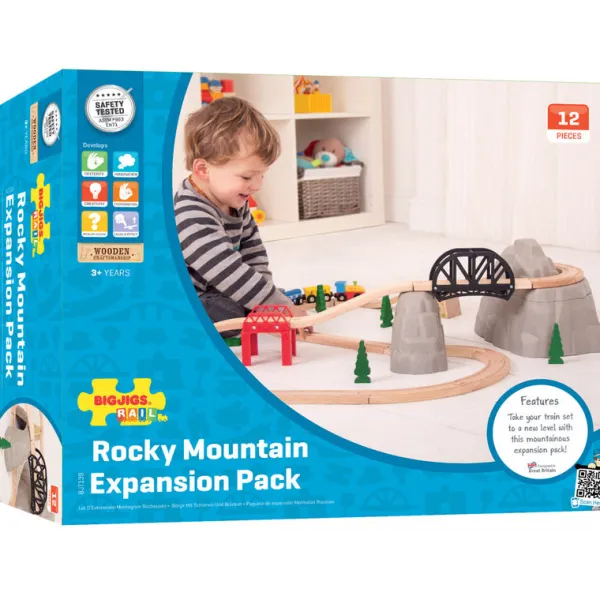 Bigjigs Rail Rocky Mountain Expansion Pack