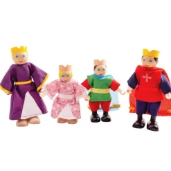 Bigjigs Heritage Playsets Royal Family Dolls