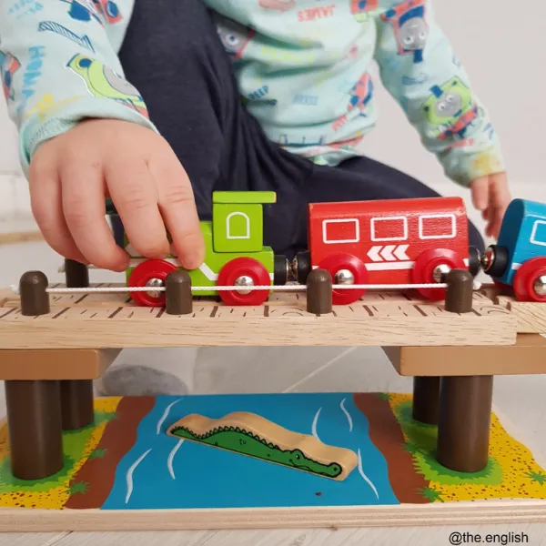 Bigjigs Rail Safari Rope Bridge