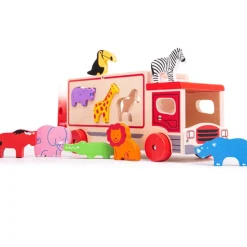 Bigjigs Toys Safari Sorting Lorry