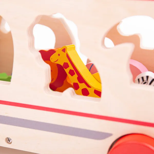 Bigjigs Toys Safari Sorting Lorry