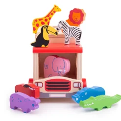 Bigjigs Toys Safari Sorting Lorry