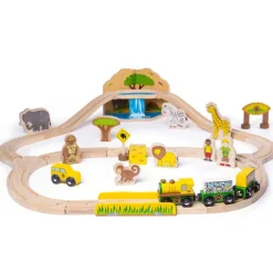 Bigjigs Rail Safari Train Set