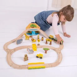 Bigjigs Rail Safari Train Set