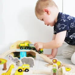 Bigjigs Rail Safari Train Set