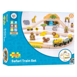 Bigjigs Rail Safari Train Set