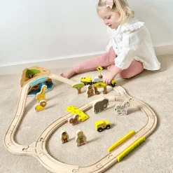 Bigjigs Rail Safari Train Set