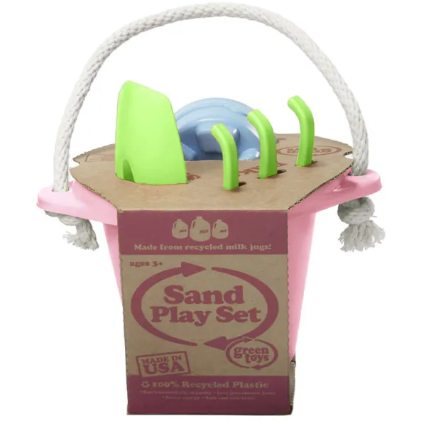 Green Toys Sand Play Set (Pink)