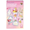 Tiger Tribe Scented Stacks of Stickers - Dreamy Desserts