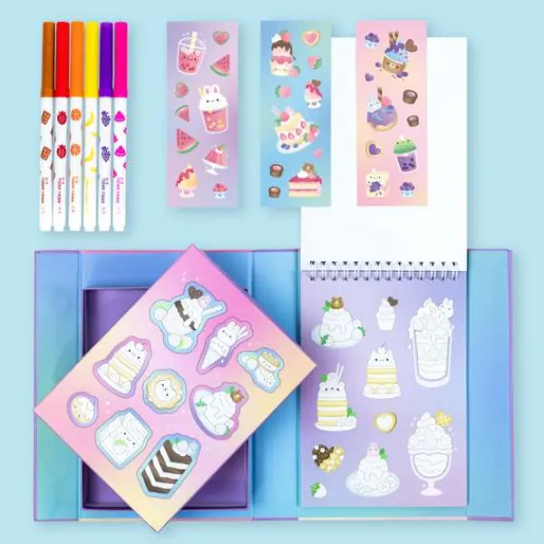 Tiger Tribe Scented Stacks of Stickers - Dreamy Desserts