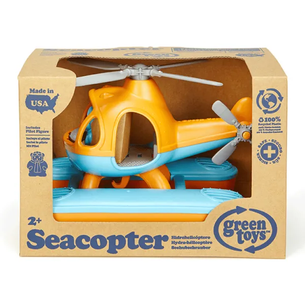 Green Toys Seacopter (Orange) - DAMAGED BOX