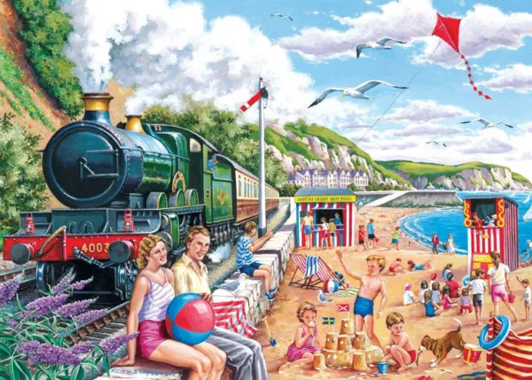 House of Puzzles Seaside Special - BIG 250 Piece Jigsaw Puzzle