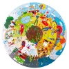 Bigjigs Toys Seasonal Circular Floor Puzzle
