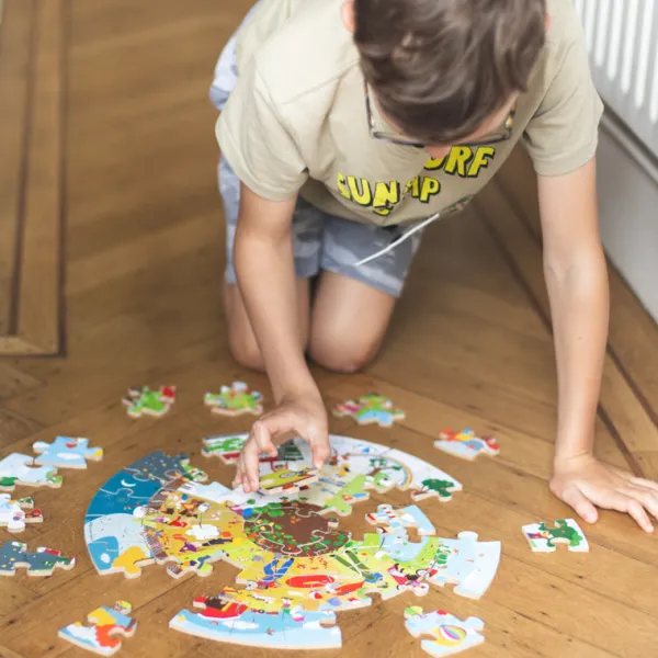 Bigjigs Toys Seasonal Circular Floor Puzzle