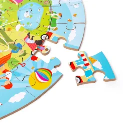 Bigjigs Toys Seasonal Circular Floor Puzzle