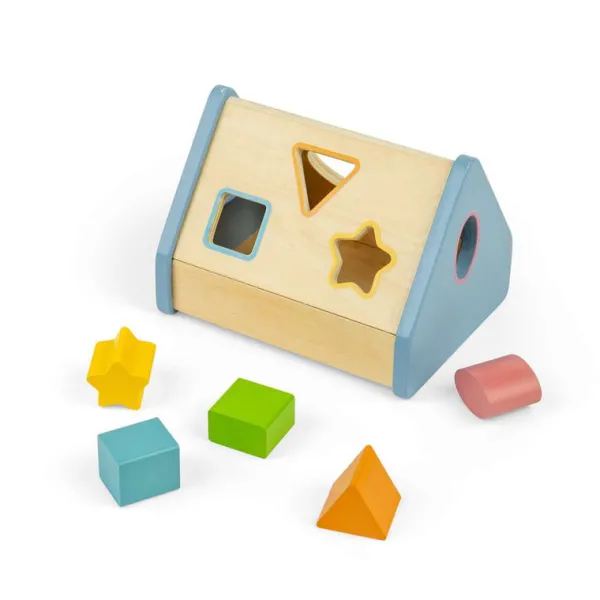 Bigjigs Toys Shape Sorter House