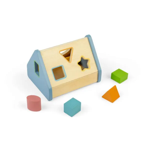 Bigjigs Toys Shape Sorter House