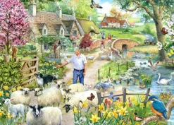House of Puzzles Shepherd's Lane - 1000 Piece Jigsaw Puzzle