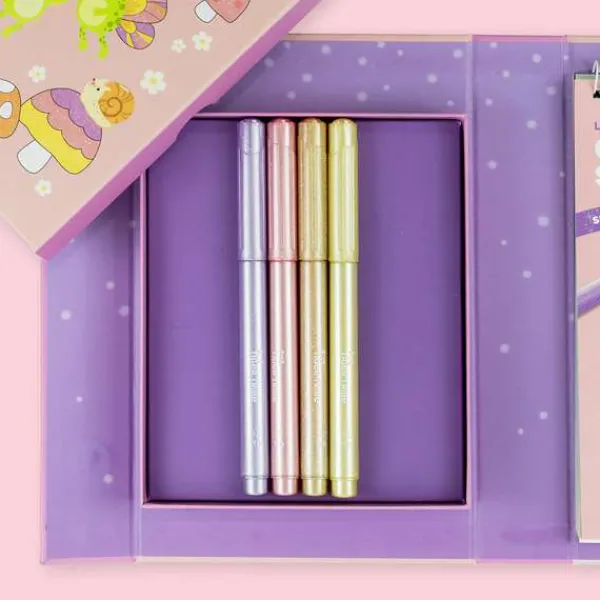 Tiger Tribe Shimmer Colouring Set - Little Fairy Land