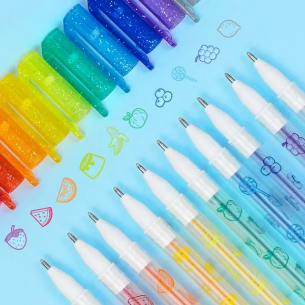 Tiger Tribe Shimmer Scented Gel Pens
