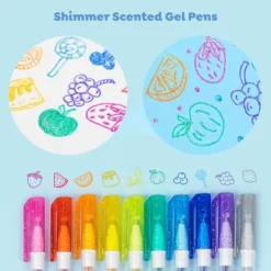 Tiger Tribe Shimmer Scented Gel Pens