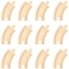 Bigjigs Rail Short Curves (Pack of 12)