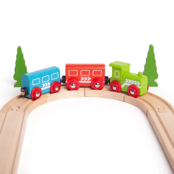 Bigjigs Rail Short Curves (Pack of 12)