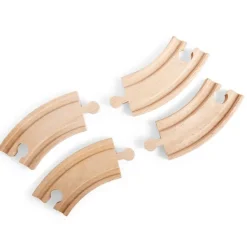 Bigjigs Rail Short Curves (Pack of 12)