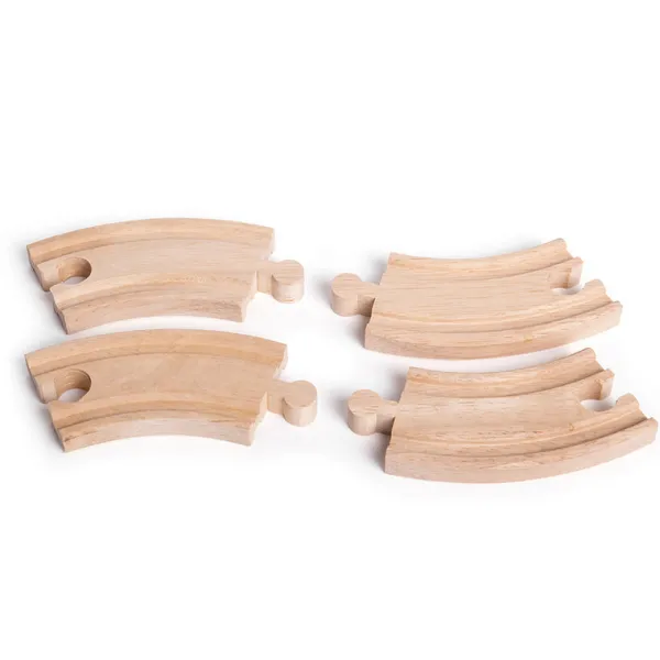 Bigjigs Rail Short Curves (Pack of 12)
