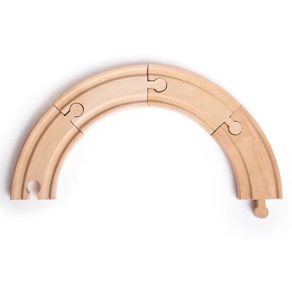 Bigjigs Rail Short Curves (Pack of 12)