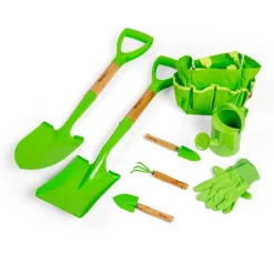 Bigjigs Toys Short Handled Gardening Tool Bundle