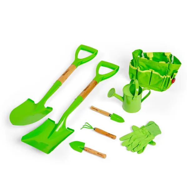 Bigjigs Toys Short Handled Gardening Tool Bundle