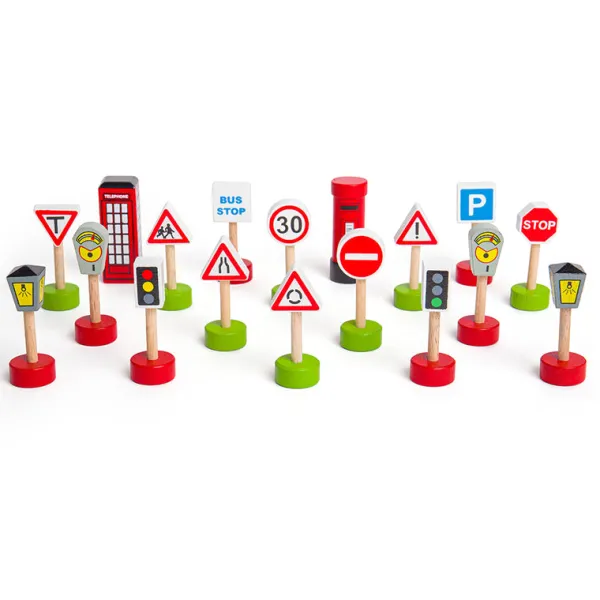 Bigjigs Rail Signs Pack