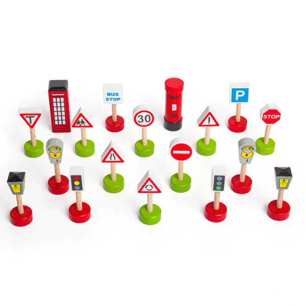Bigjigs Rail Signs Pack