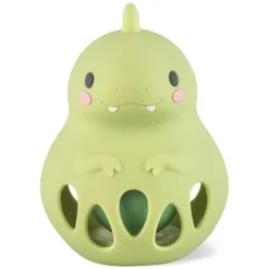 Tiger Tribe Silicone Rattle - Dino