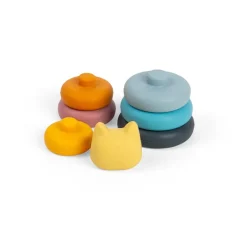 Bigjigs Toys Silicone Stacking Cat