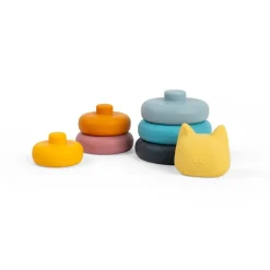 Bigjigs Toys Silicone Stacking Cat