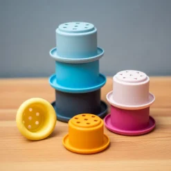 Bigjigs Toys Silicone Stacking Cups