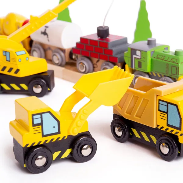 Bigjigs Rail Site Vehicles
