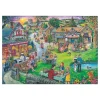 House of Puzzles Sixties Green BIG 250 Puzzle