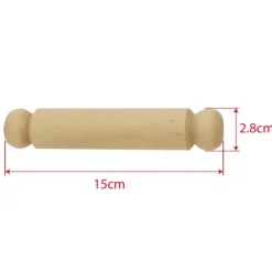 Bigjigs Toys Small Rolling Pin (Pack of 2)