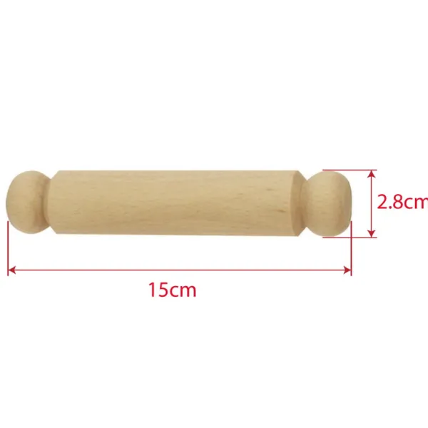 Bigjigs Toys Small Rolling Pin (Pack of 2)