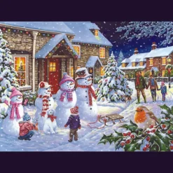 House of Puzzles Snow Family BIG 250 Puzzle