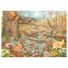 House of Puzzles Snowdrop Walk - BIG 500 Piece Jigsaw Puzzle